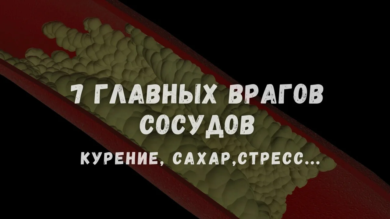 7 главных врагов сосудов: как избежать раннего атеросклероза