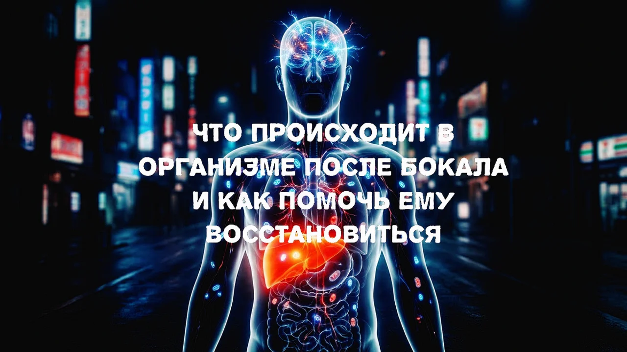 Алкоголь и метаболизм: Часть 2. Что происходит в организме после бокала и как помочь ему восстановиться