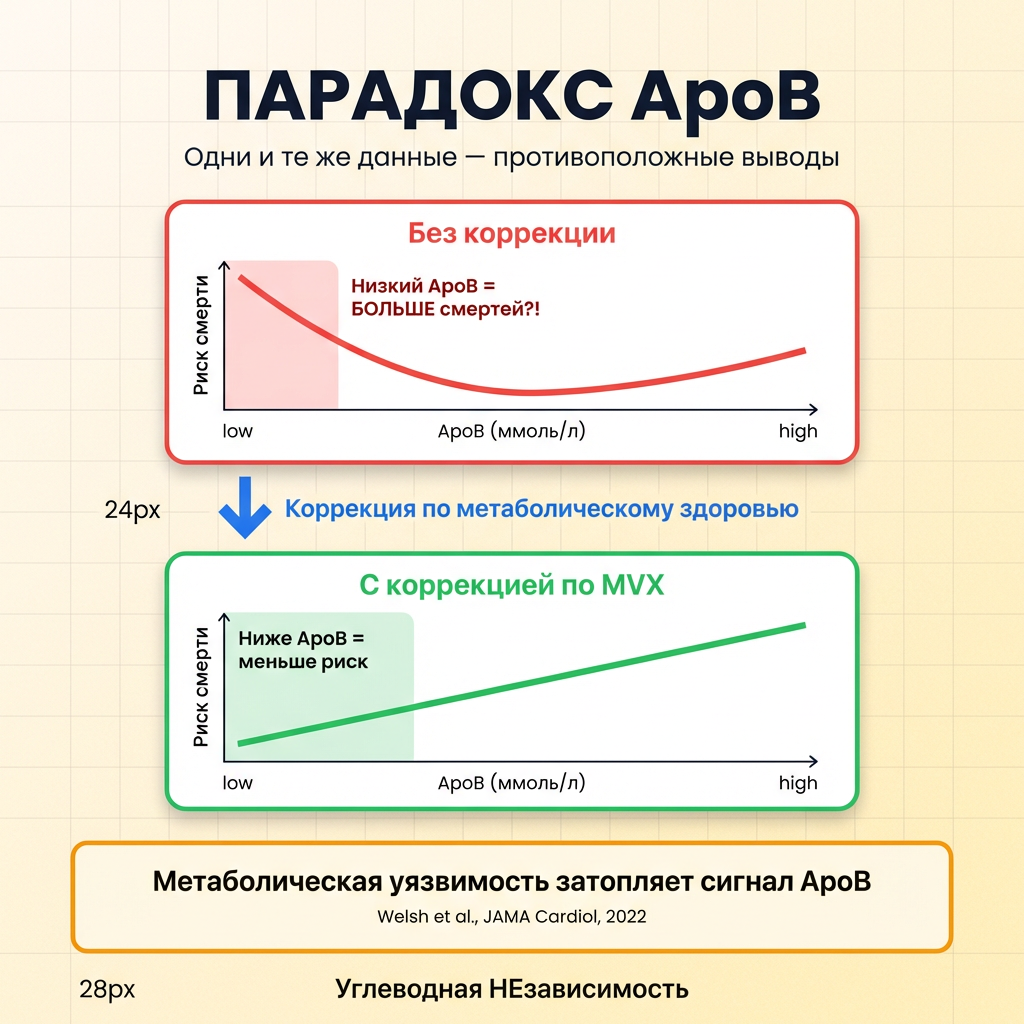 Парадокс ApoB