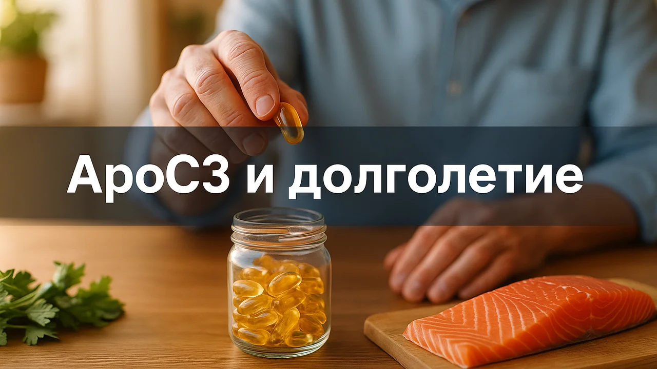 ApoC3: липидный маркер долголетия, о котором не говорят