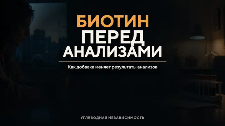 Биотин для волос перед анализами: почему ТТГ падает, Т4 растёт, а тропонин может «исчезнуть»