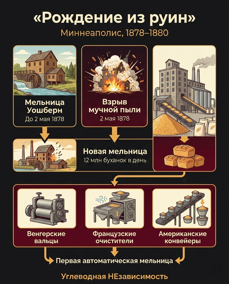 Рождение из руин: Миннеаполис, 1878–1880