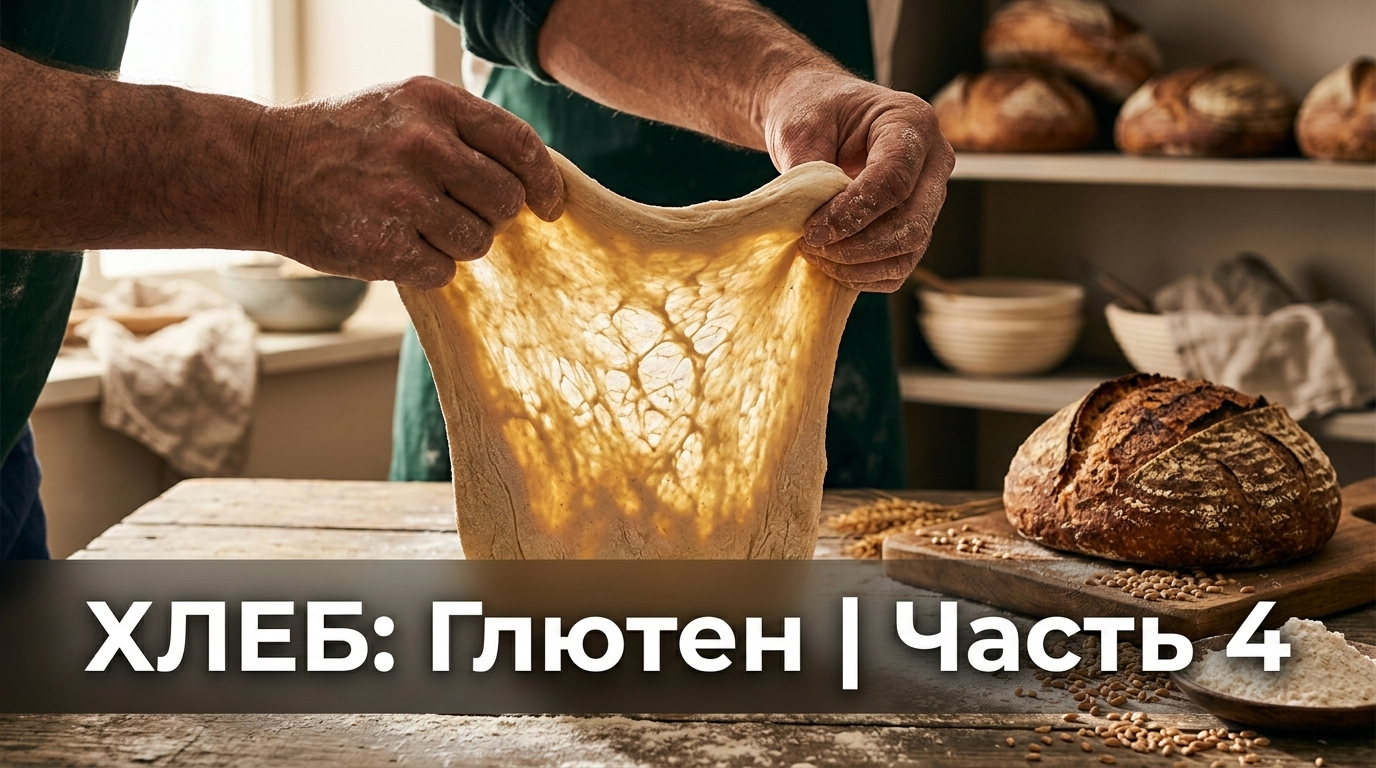 ХЛЕБ: Глютен | Часть 4