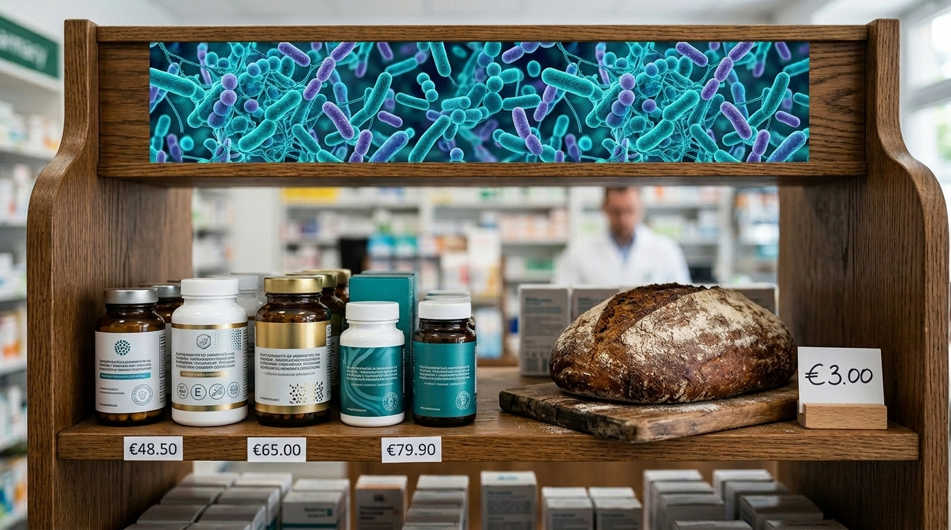 Пробиотик за €80 vs хлеб за €3