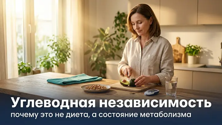 Углеводная независимость: почему это не диета, а состояние метаболизма