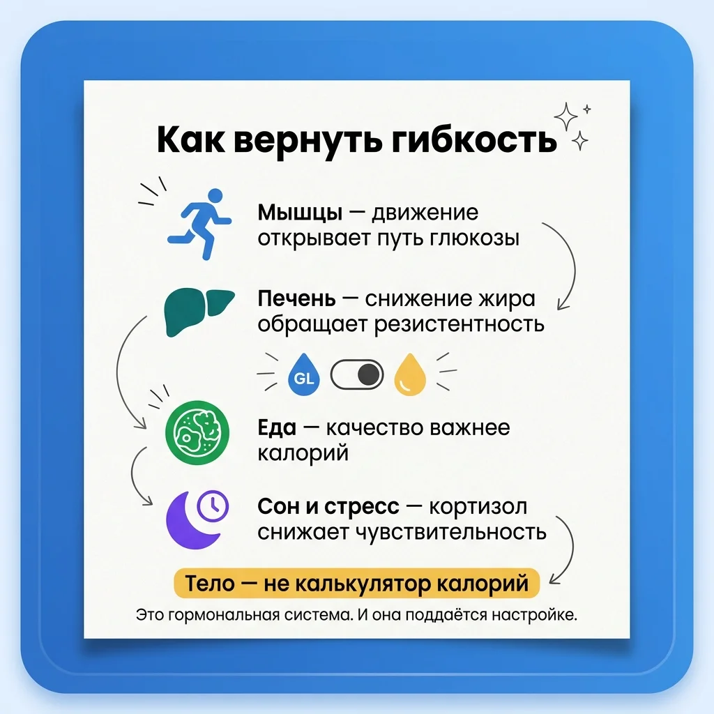 Инфографика: Углеводная независимость: почему это не диета, а состояние метаболизма