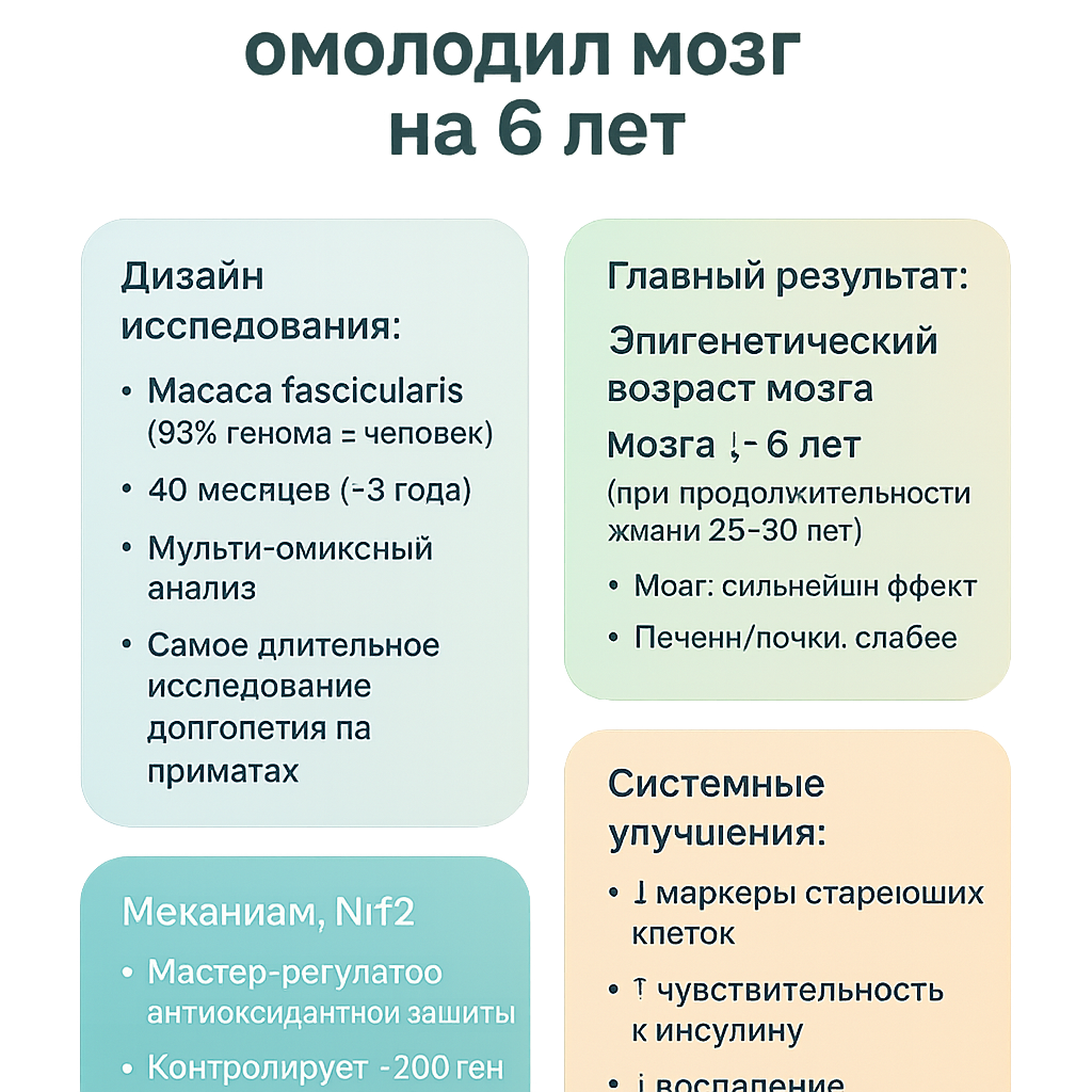 Cell 2024: метформин и мозг макак — ключевые результаты