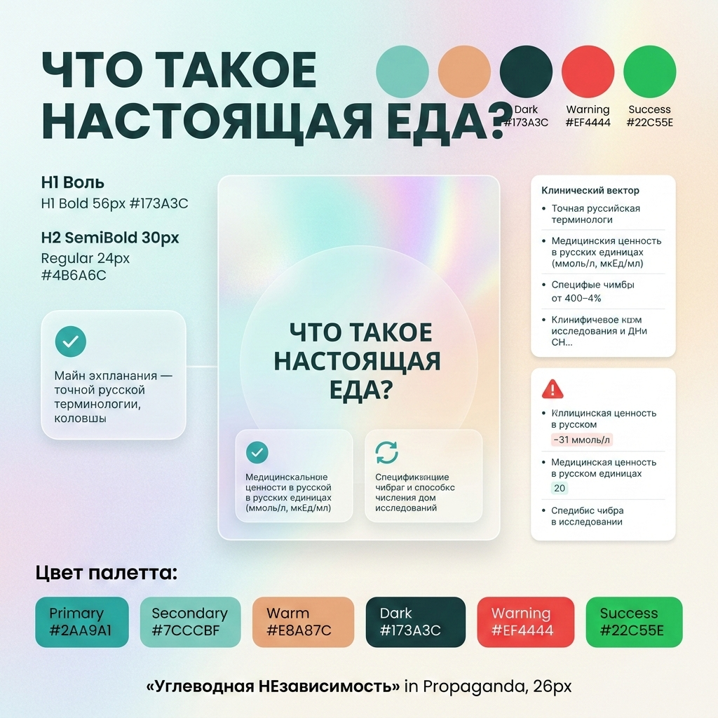 Инфографика: ЧТО ТАКОЕ НАСТОЯЩАЯ ЕДА?