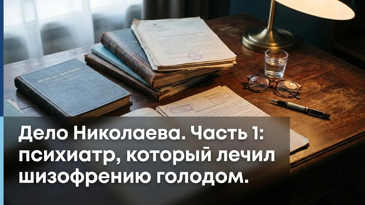 Дело Николаева. Часть 1: психиатр, который лечил шизофрению голодом