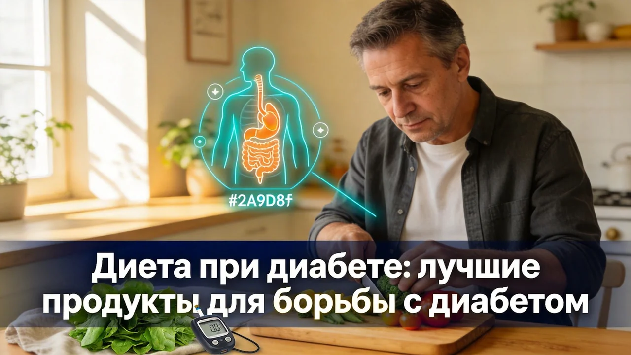 Диета при диабете: что есть, чего избегать и почему это работает