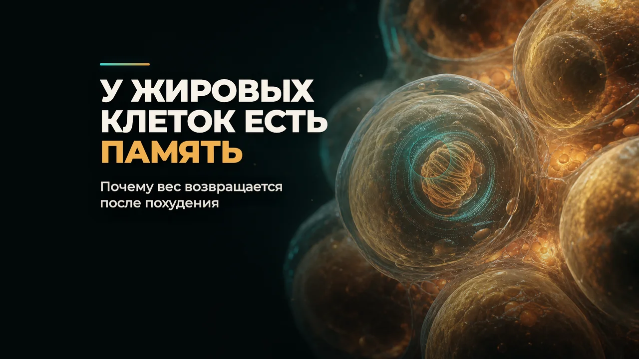 У жировых клеток есть память. Вот почему вес возвращается