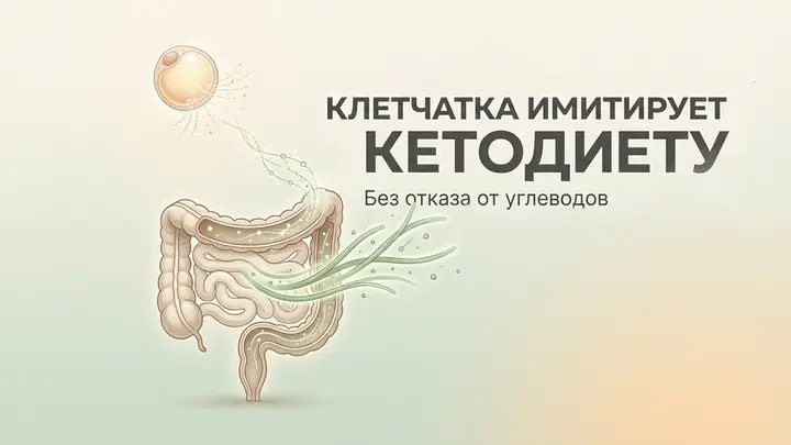 Клетчатка, которая сжигает жир и имитирует кетодиету — без отказа от углеводов