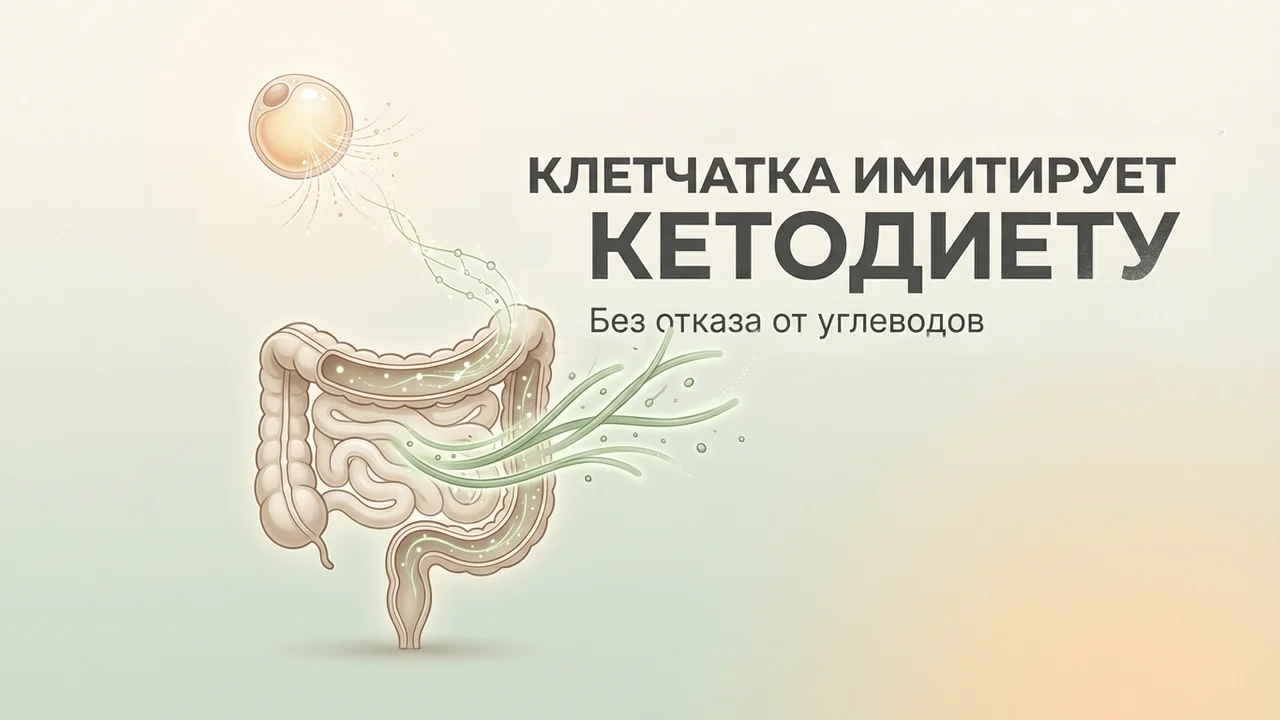 Клетчатка, которая сжигает жир и имитирует кетодиету — без отказа от углеводов