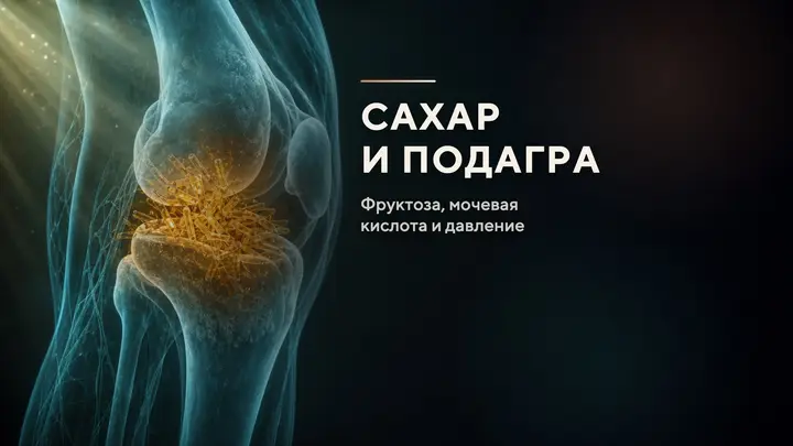 Фруктоза и мочевая кислота: откуда подагра и давление