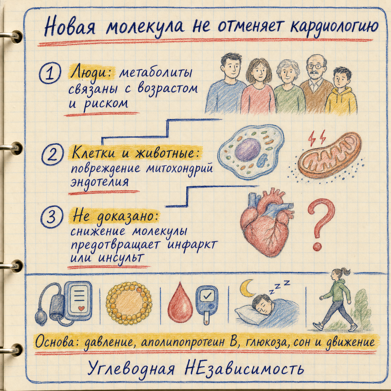 Лестница доказательств: от ассоциации к клиническому результату