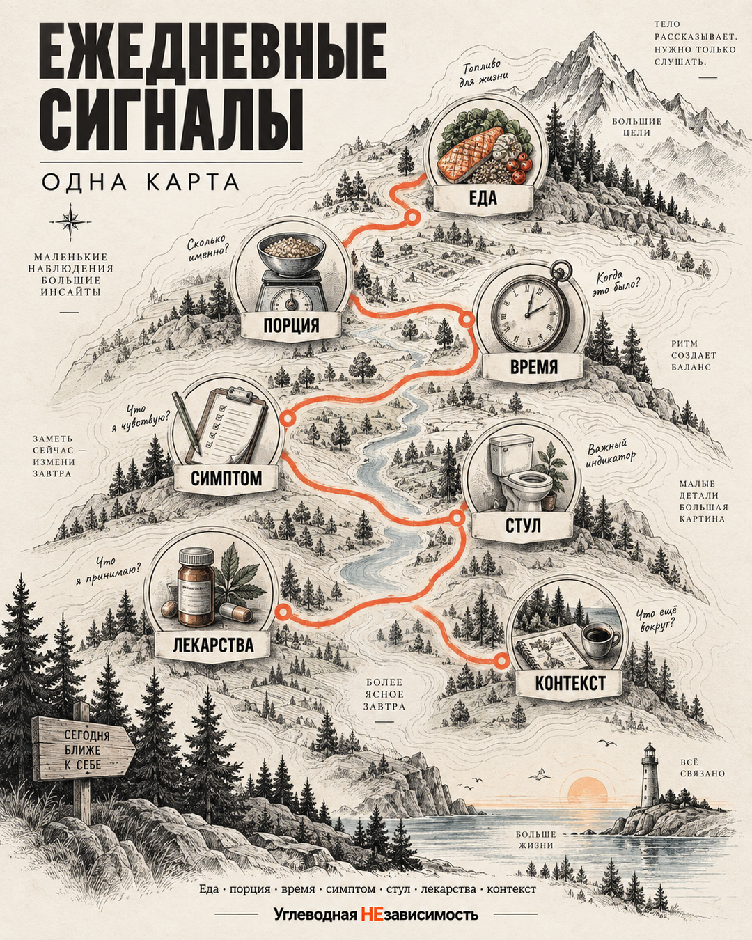 Ежедневные сигналы для дневника