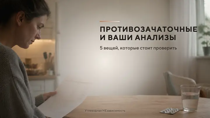 Что противозачаточные делают с анализами: 5 вещей, которые стоит проверить