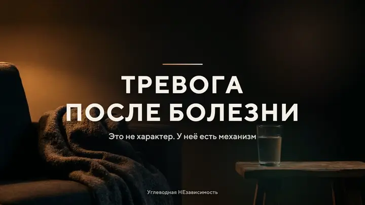 Тревога после болезни — не слабость характера. У неё есть механизм