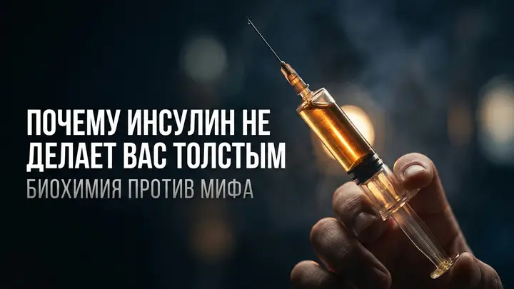 Почему инсулин не делает вас толстым: биохимия против мифа