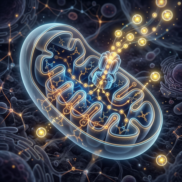 Митохондрии и железо в производстве клеточной энергии