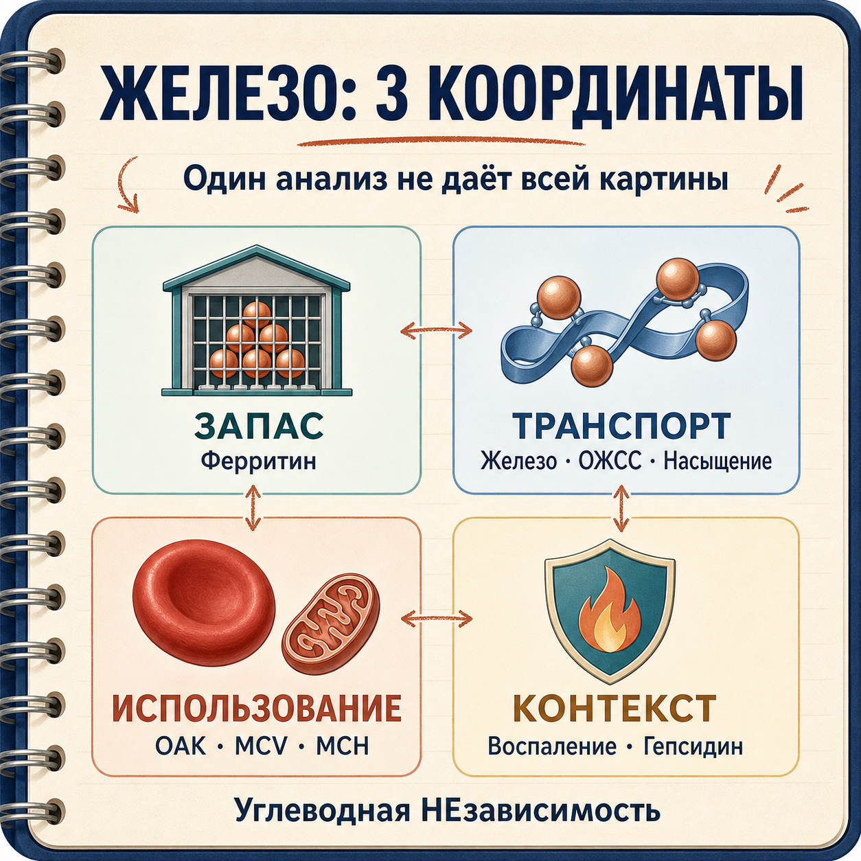 Инфографика: Железо в трёх координатах: запас, транспорт и использование