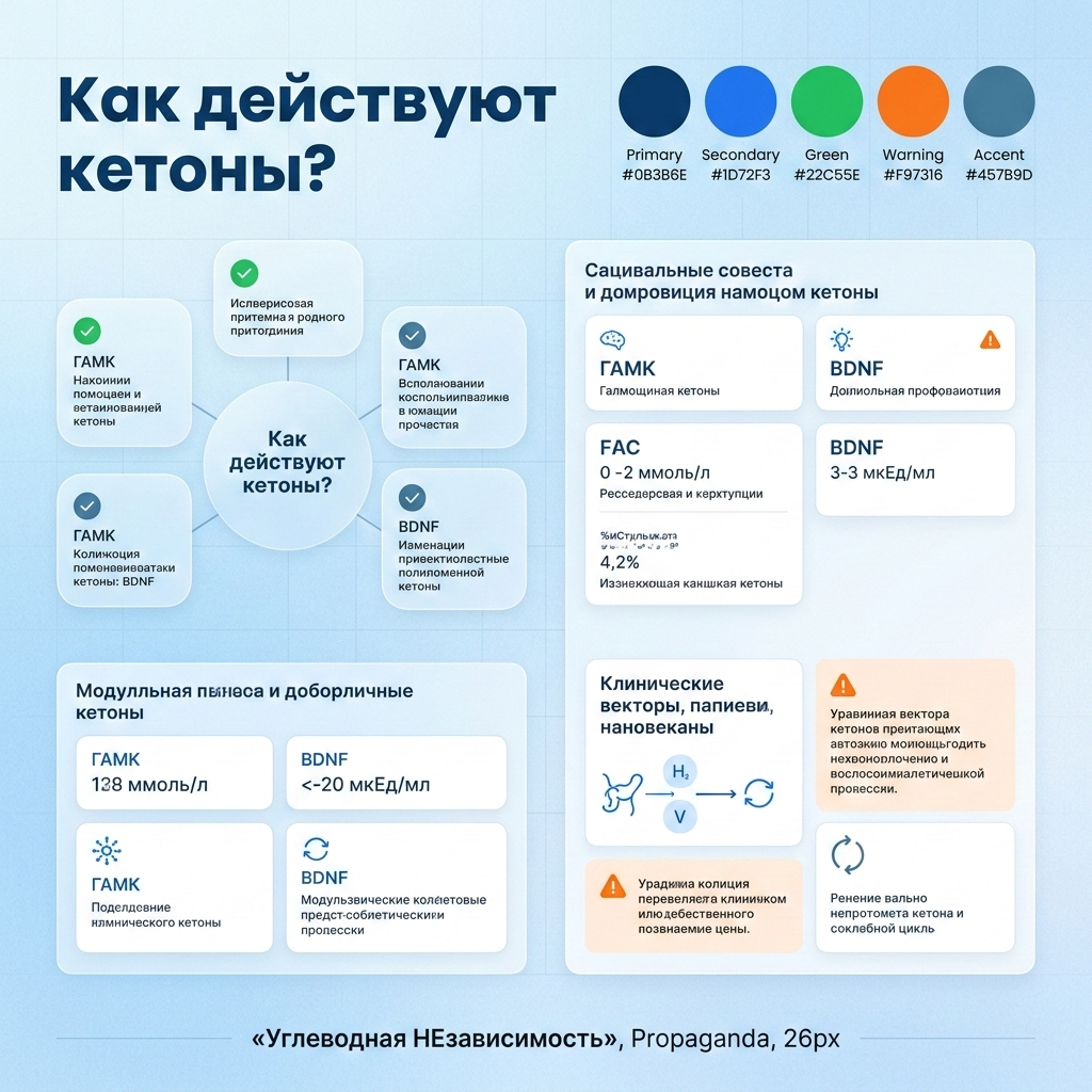 Инфографика: Как действуют кетоны?
