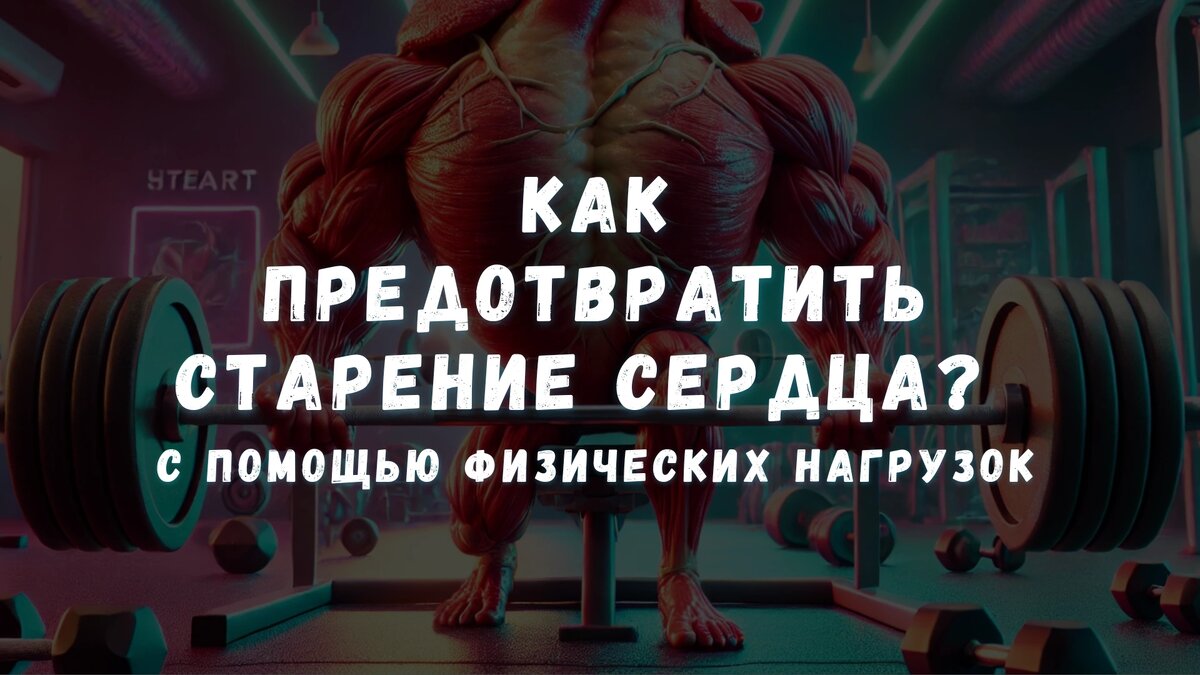 Как предотвратить старение сердца с помощью физических нагрузок
