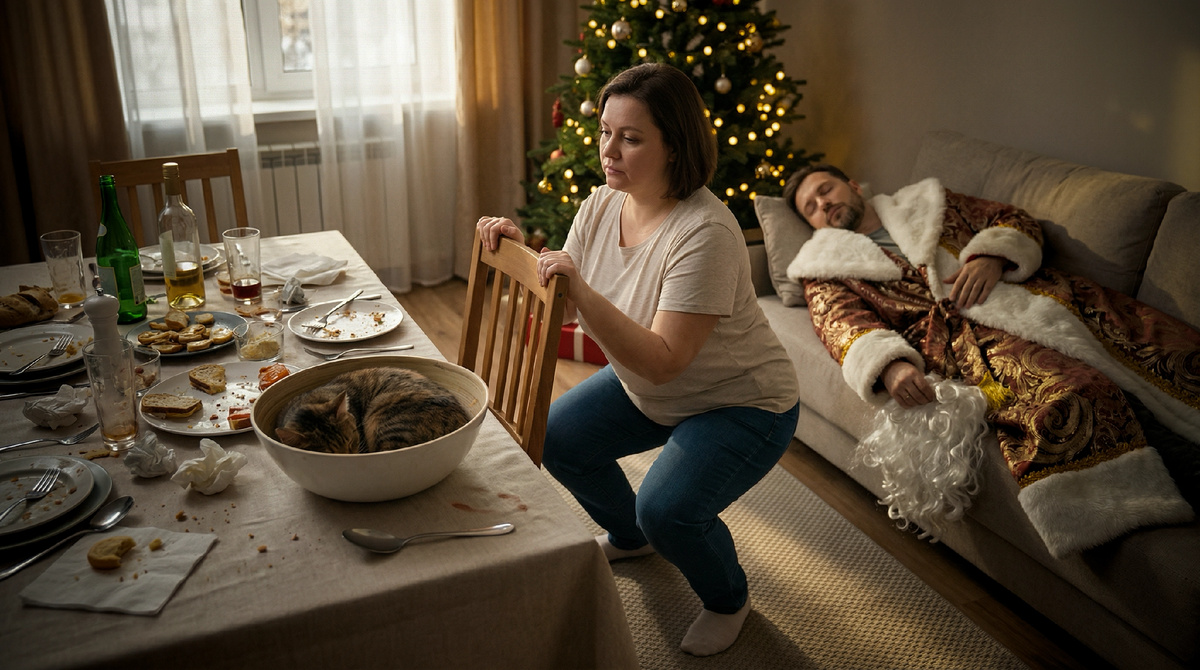 Как запустить метаболизм, не вставая из-за стола надолго: инструкция для 1 января