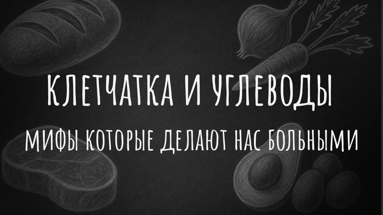 Клетчатка и углеводы: мифы, которые делают нас больными