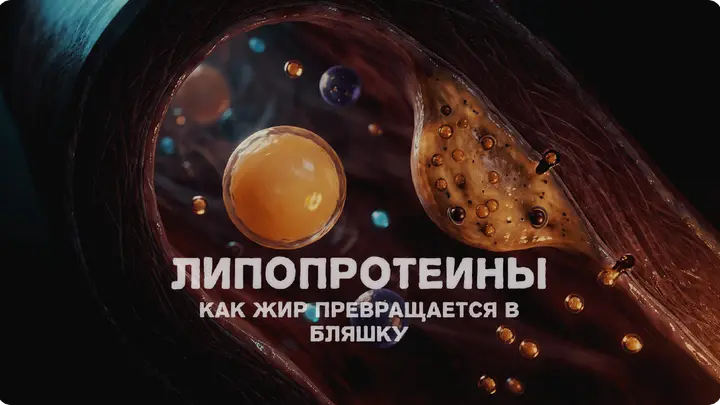 Липопротеины и пути их движения: как жир превращается в бляшку