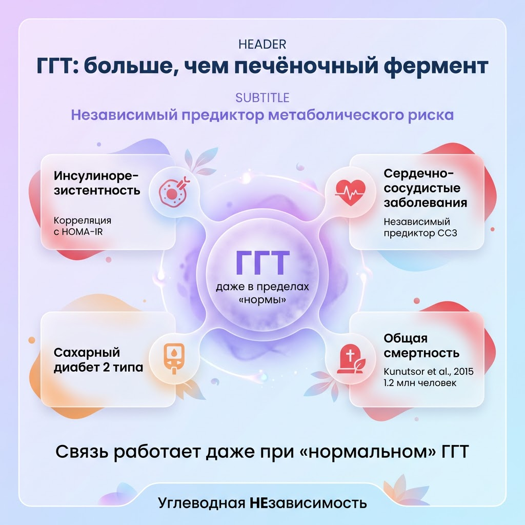 ГГТ как предиктор метаболического риска