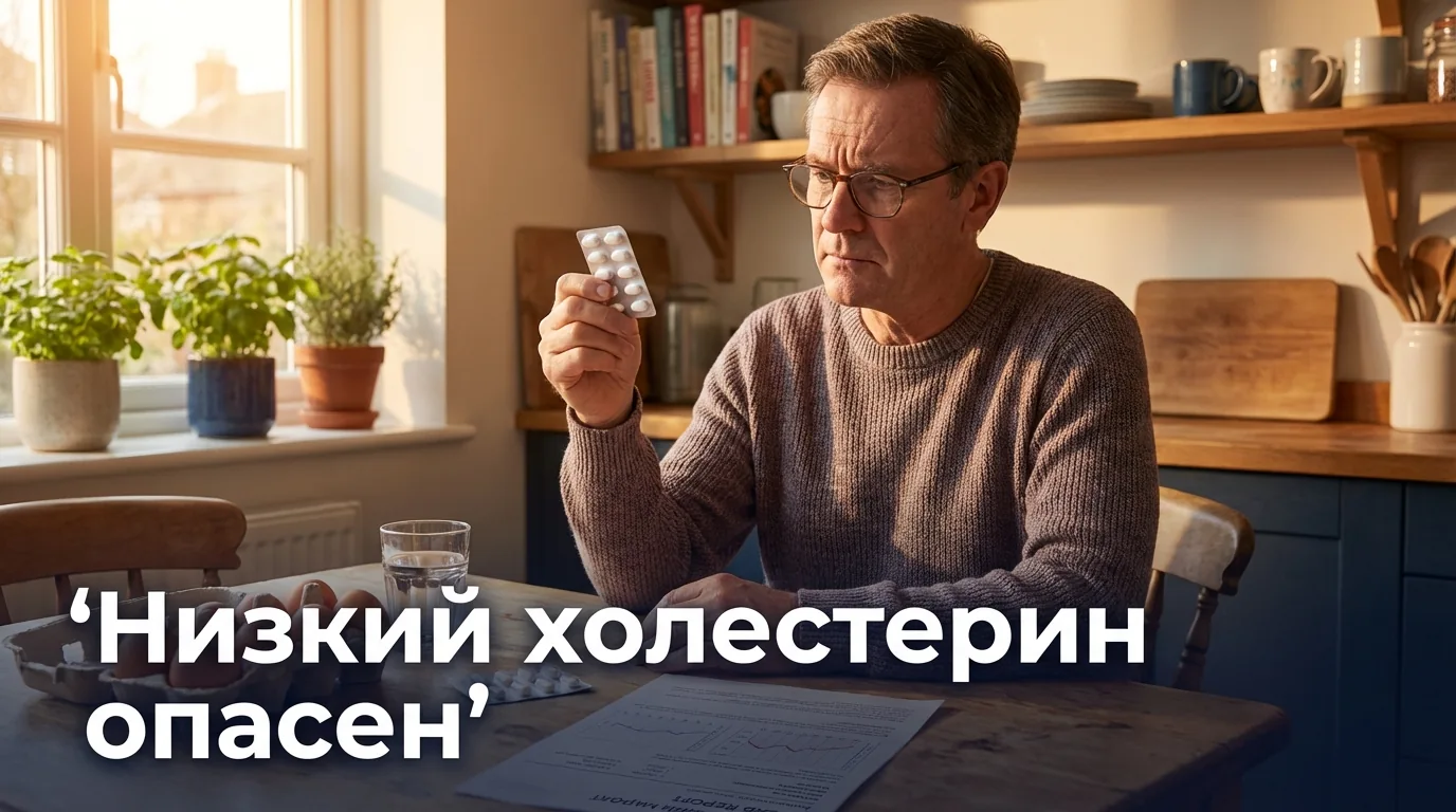 Почему слишком низкий холестерин опасен: тестостерон, кортизол, витамин D