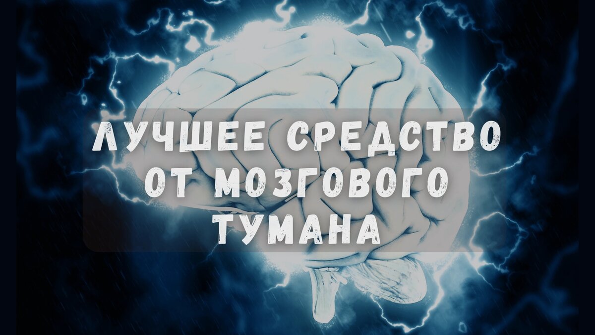 Лучшее средство от мозгового тумана и нейровоспаления
