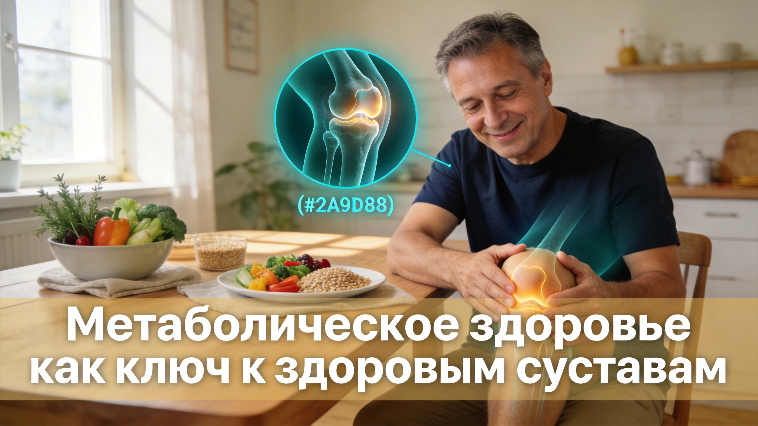 Метаболическое здоровье как ключ к здоровым суставам