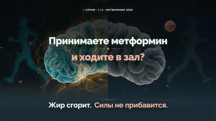 Метформин блокирует эффект тренировок. Что с этим делать
