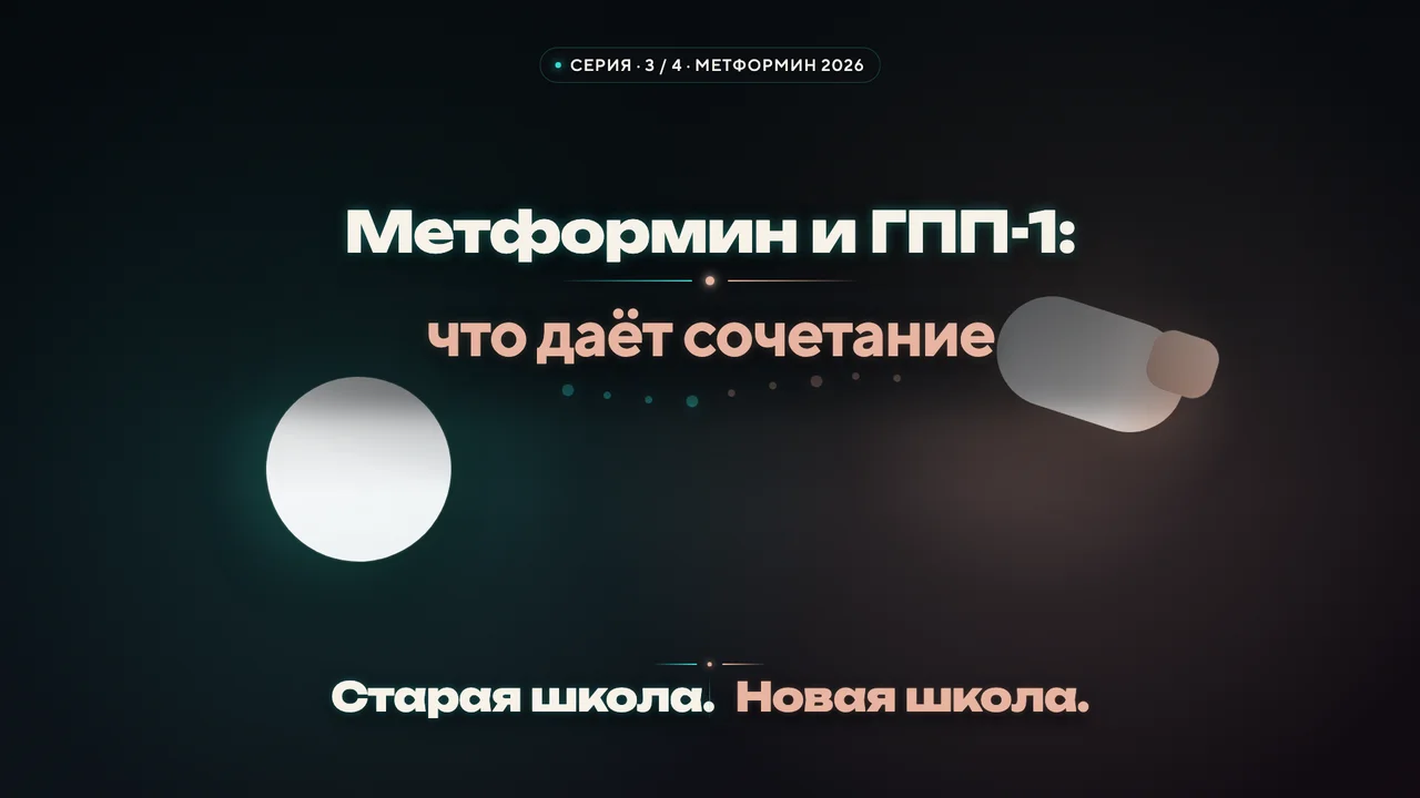 Метформин и ГПП-1: что даёт сочетание и кому оно нужно