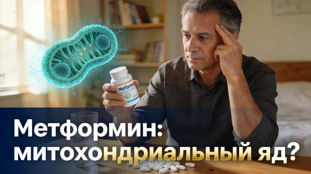 Метформин: митохондриальный яд?
