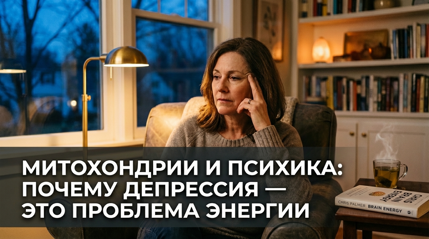 Митохондрии и психическое здоровье: почему депрессия — это болезнь энергии