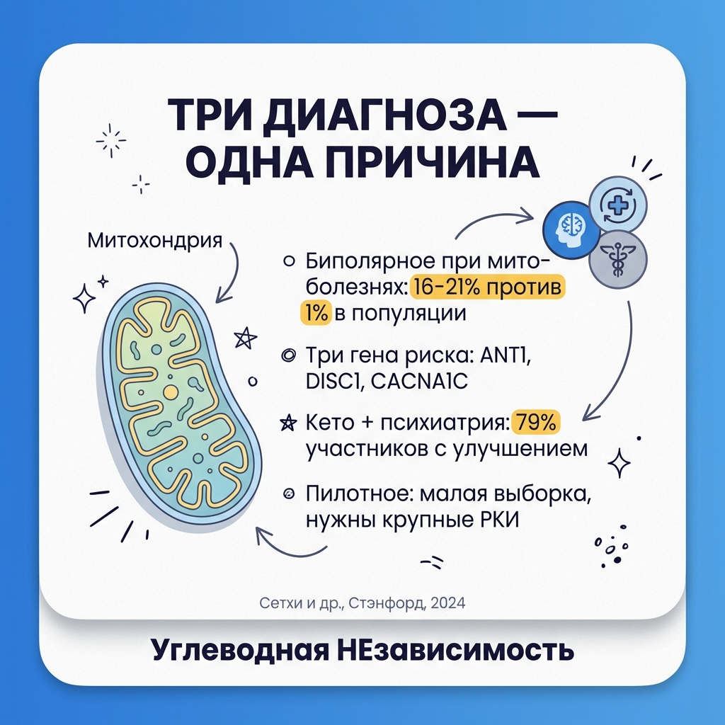 Три диагноза — одна корневая причина