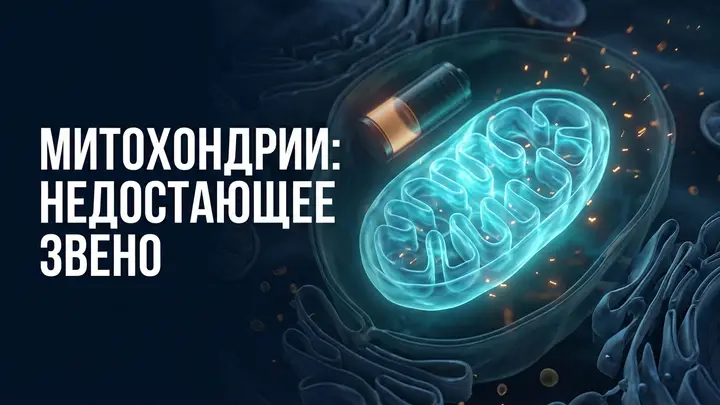 Митохондрии — недостающее звено: почему гормоны, тренировки и добавки не работают без клеточной энергии