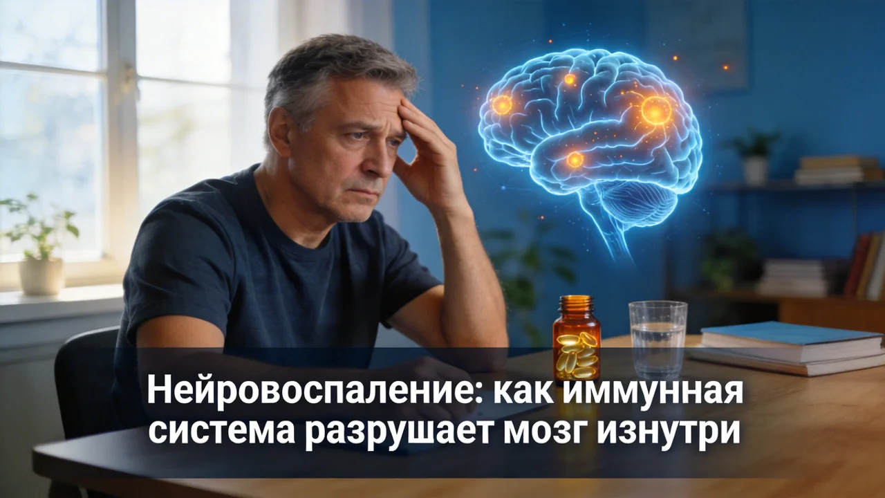 Нейровоспаление: как иммунная система разрушает мозг изнутри — и что с этим делать