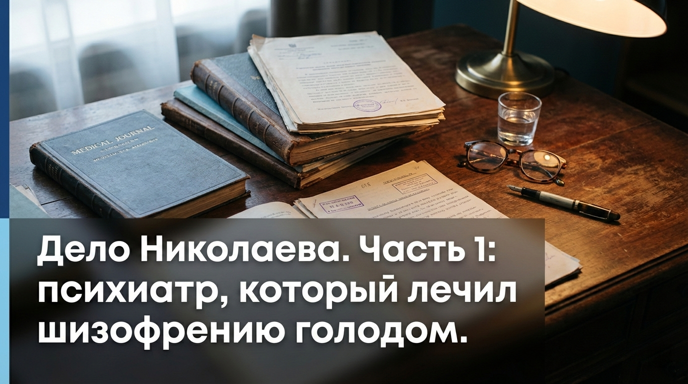 Дело Николаева: психиатр, который лечил шизофрению голодом. Часть 1