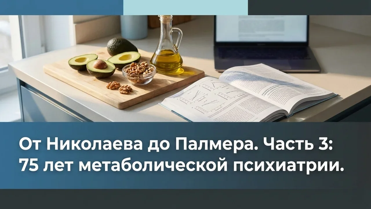 от Николаева до Палмера. Часть 3: 75 лет метаболической психиатрии.