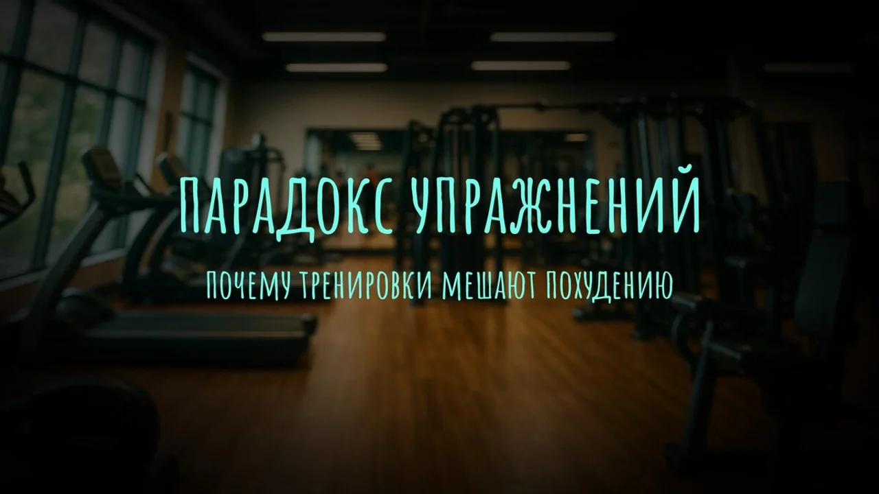 Парадокс упражнений: почему тренировки могут мешать похудению