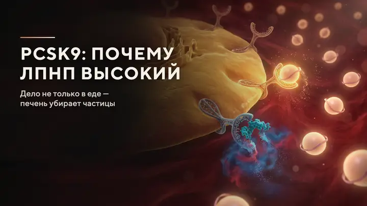 PCSK9: почему ЛПНП зависит от числа «ловушек» в печени