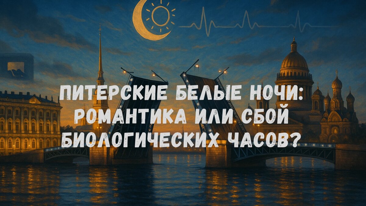 Питерские белые ночи: романтика или сбой биологических часов?