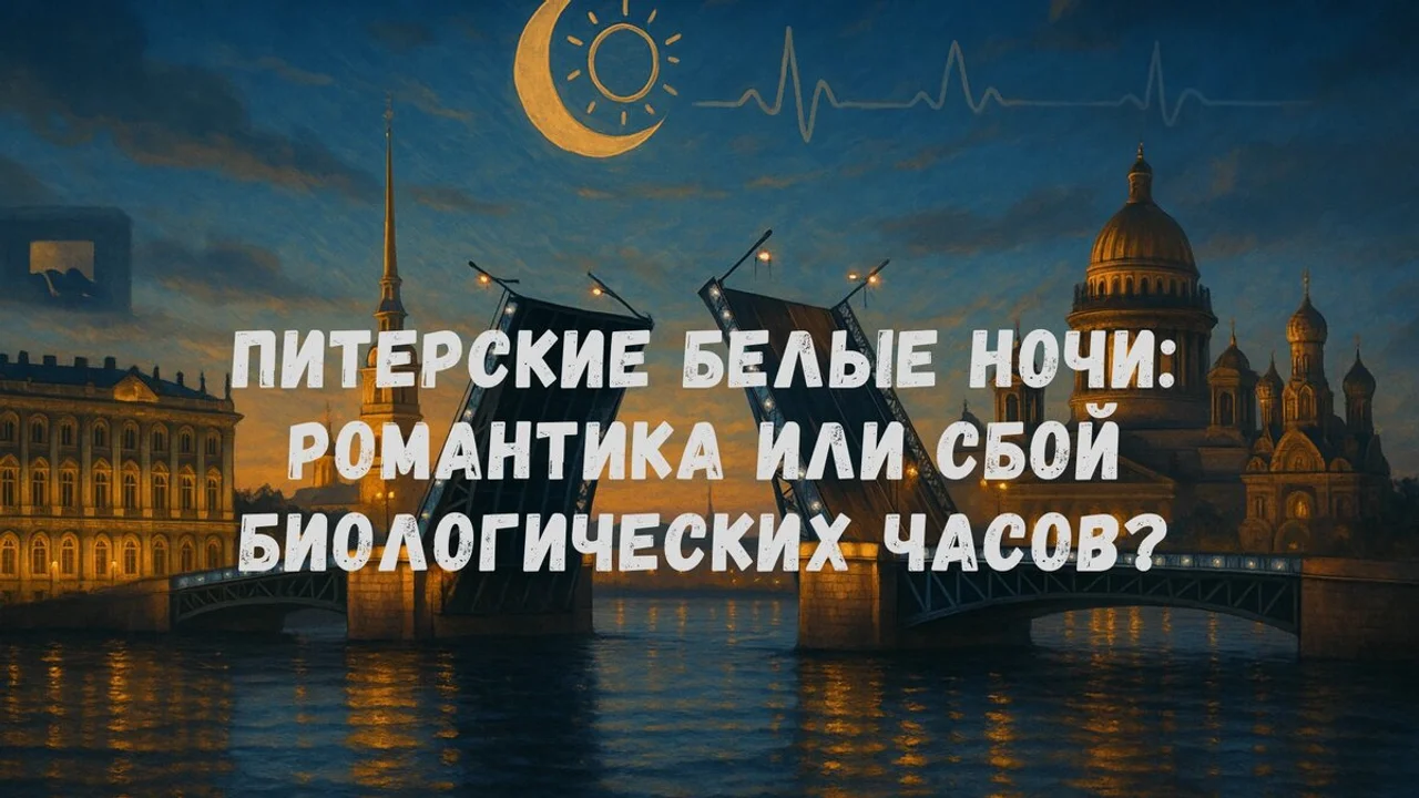 Питерские белые ночи: романтика или сбой биологических часов?