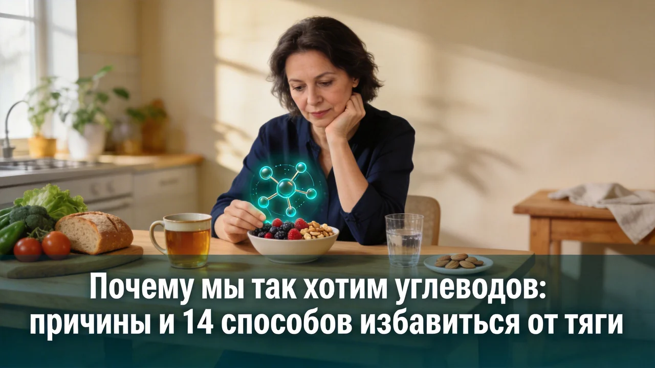Почему мы так хотим углеводов: причины и 14 способов избавиться от тяги