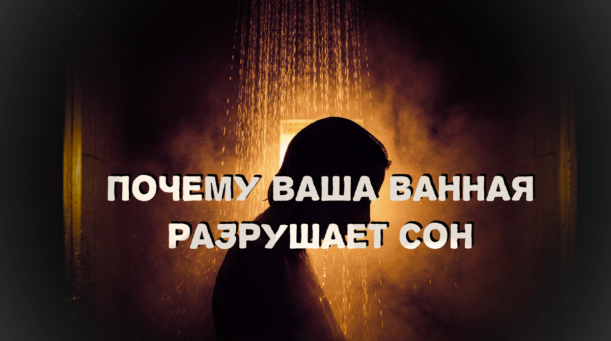 ПОЧЕМУ ВАША ВАННАЯ РАЗРУШАЕТ СОН