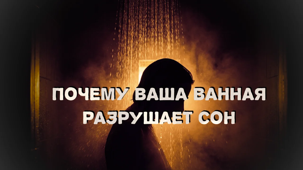 ПОЧЕМУ ВАША ВАННАЯ РАЗРУШАЕТ СОН